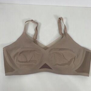 Honeylove Bra Womens XL Wireless Mesh Support Shapewear Top Comfort Everyday